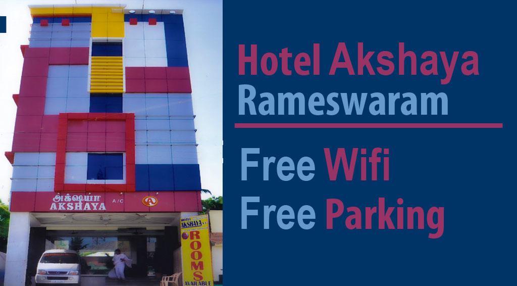 Hotel Akshaya Rāmeswaram Exteriör bild